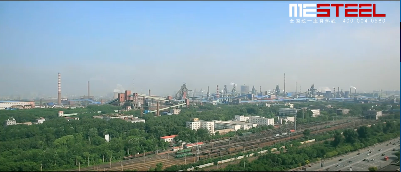 鞍钢彩涂板外景